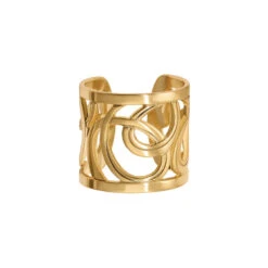Christo Vienna Wide Ring -ANA Accessories Shop christo vienna wide ring gold 0 88ee14ca 6639 4b0d 87f7 ad18e35af58f