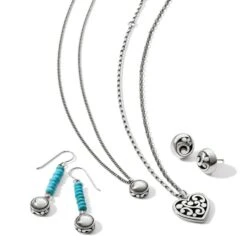 Contempo Nuevo Petite Dome Necklace -ANA Accessories Shop contempo nuevo petite dome necklace silver 3