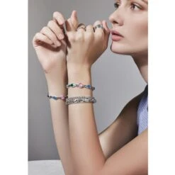 Elora Gems Ring -ANA Accessories Shop elora gems ring silver multi 3