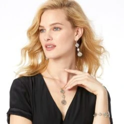 Enchanted Garden Petal Necklace -ANA Accessories Shop enchanted garden petal necklace silver 2 d70b728c 47ae 42db 8216 58592dac09bd