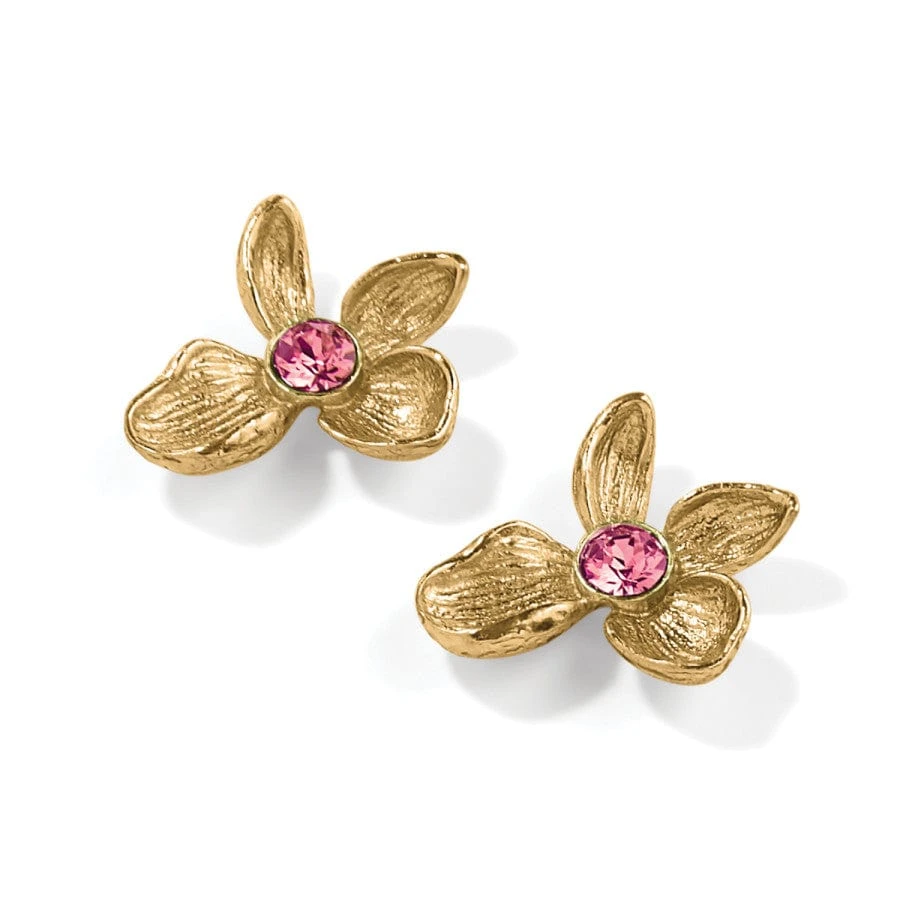 Everbloom Jardin Golden Post Earrings 2 Everbloom Jardin Golden Post Earrings - Image 2