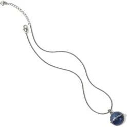 Halo Odyssey Round Necklace -ANA Accessories Shop halo odyssey round necklace silver blue 2 5e3faca3 c4d8 4d76 82c7 ce474e949f1e