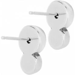 Infinity Sparkle Post Earrings -ANA Accessories Shop infinity sparkle post earrings silver 2