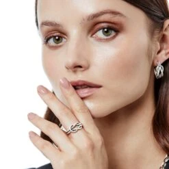 Interlok Harmony Ring -ANA Accessories Shop interlok harmony ring silver 2