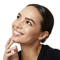 Meridian Post Earrings -ANA Accessories Shop meridian post earrings silver 2