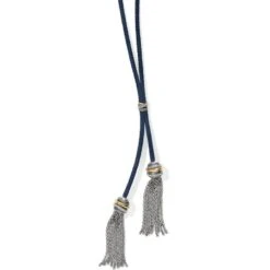 Neptune's Rings Lariat Necklace