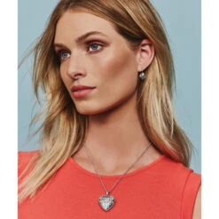 Sweet Memory Locket Necklace -ANA Accessories Shop sweet memory locket necklace silver 4 1b022e67 fa42 4930 8eff c829e9c355f1