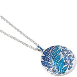 Terra Necklace -ANA Accessories Shop terra necklace silver blues 3
